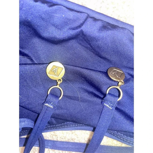 - Sperry Women's Blue Halter Bikini Set Size L 2 Piece Swimwear NWT - Picture 13 of 16